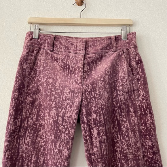 Charmel Purple Velvet Bootcut Pants - Picture 6 of 6